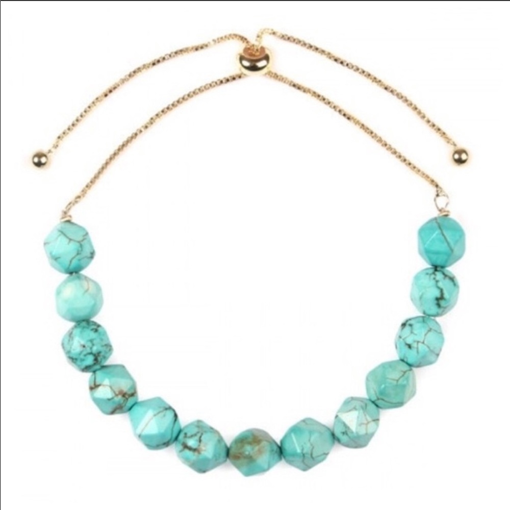 !!NEW!! Turquoise adjustable bracelet!!!